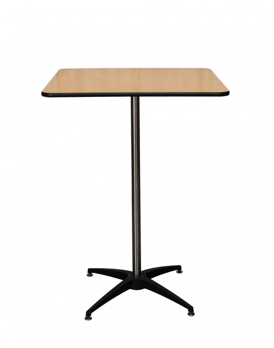 30 Inch Square Wood Cocktail Table Kit, Vinyl Edging